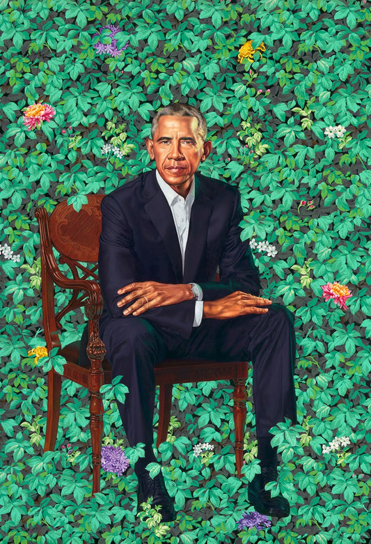 Barack and Michelle Obama's Portraits