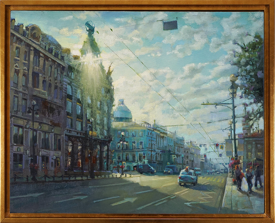 Dawn Rising Over Nevsky Prospect