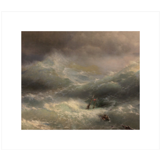 "The Wave" by Ivan Aivazovsky