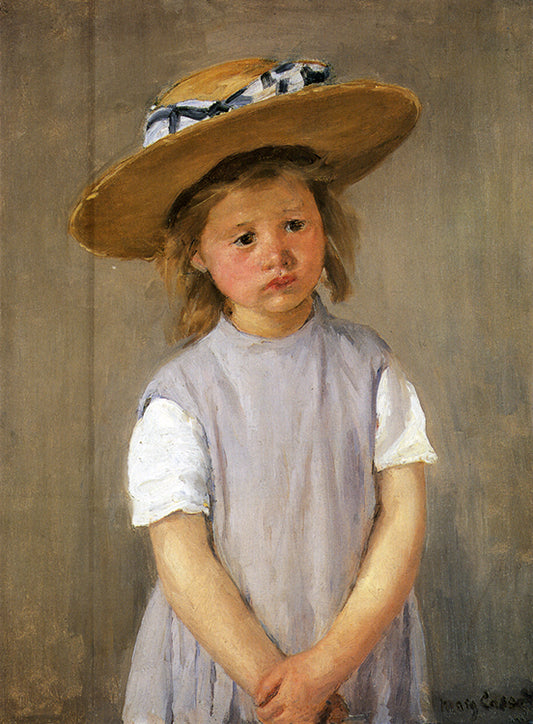 Child In Straw Hat